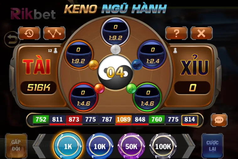Keno Mini Tại RikBet Trải Nghiệm Đỉnh Cao Với Hệ Thống Quay Số Đẳng Cấp Thế Giới