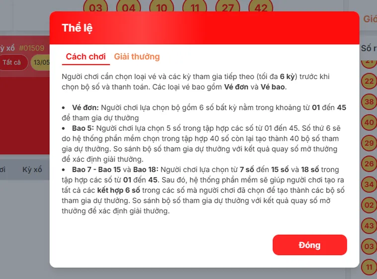 Khám Phá Siêu Phẩm Xổ Số Mega 645 Tại RikBet Với Giải Thưởng Khủng