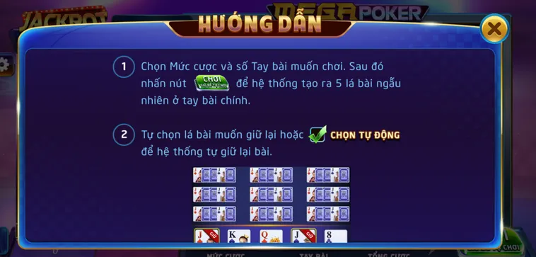 Mega Poker Tại RikBet Trải Nghiệm Đỉnh Cao Với Hàng Loạt Phần Thưởng Hấp Dẫn