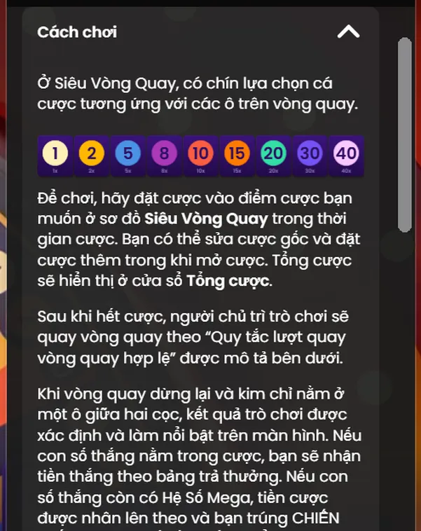 Mega Wheel Live Tại RikBet Trải Nghiệm Đỉnh Cao Với Tỷ Lệ Thắng Cược Cực Khủng