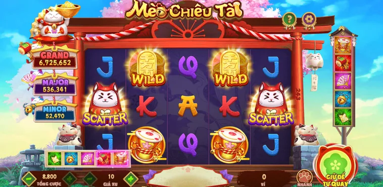 Săn Lộc Lá Cùng Game Nổ Hũ Mèo Chiêu Tài Tại RikBet Đẳng Cấp