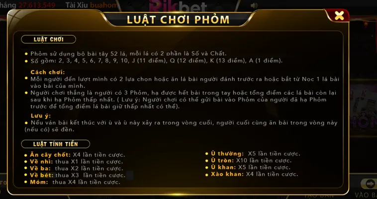 Khám Phá Sảnh Phỏm Tại RikBet Với Trải Nghiệm Đỉnh Cao