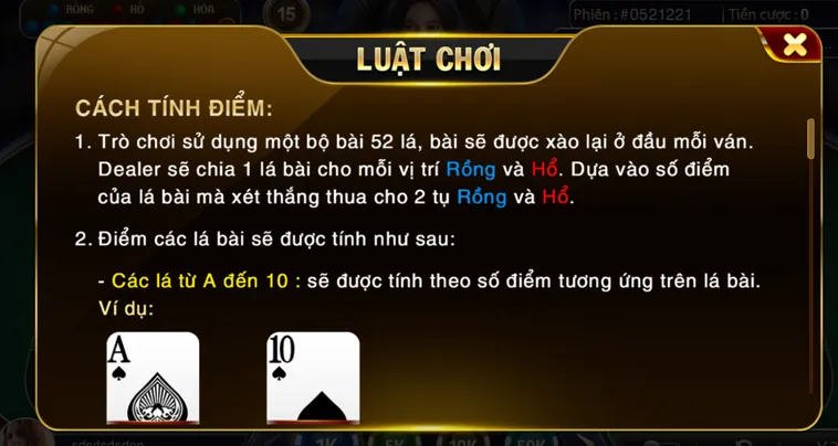 Hướng Dẫn Chi Tiết Cách Chơi Quay Số Mini Rồng Hổ Tại RikBet Đỉnh Cao