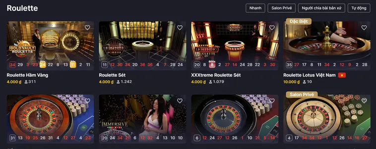 Khám Phá Đỉnh Cao Sảnh Cược Roulette Live Tại RikBet Uy Tín Nhất