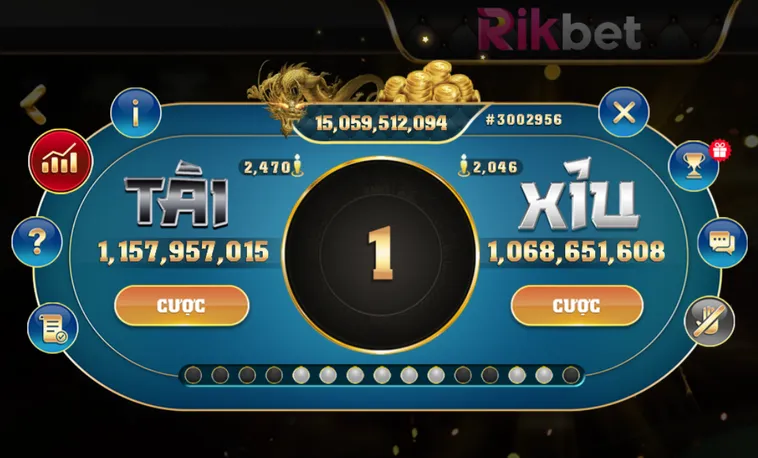 Bùng Nổ Cảm Xúc Cùng Hệ Thống Tài Xỉu Live Tại RikBet Sang Trọng Hàng Đầu